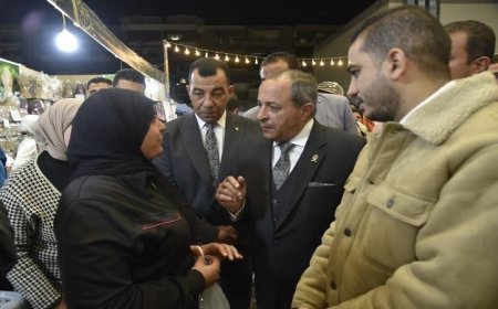 افتتاح معرض “أهلًا رمضان” في داون تاون حي العرب بمحافظة بورسعيد