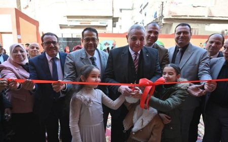 محافظ الغربية يدشن مدرسة مسهلة الابتدائية المشتركة باستثمار 9.1 مليون جنيه لتعزيز التعليم المحلي