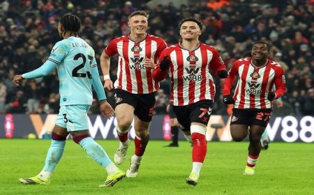 سندرلاند يتألق بثلاثية مذهلة ويقضي على بيرنلي في عرض قوي نحو المركز الثامن