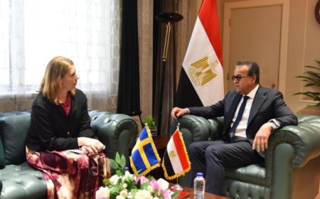 وزير الصحة المصري يعقد مباحثات مع نظيرته السويدية لتعزيز التعاون ودعم القطاع الصحي