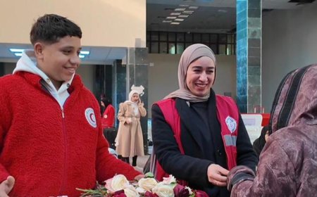 الهلال الأحمر يقدم دعمًا إنسانيًا متميزًا في استقبال وتوديع الأشقاء الفلسطينيين