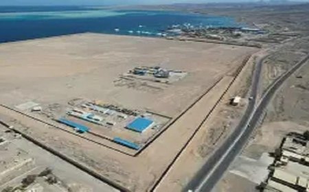 وزارة النقل تعرض صورا جوية مذهلة لتطور مشروع المحطة متعددة الأغراض سفاجا 2