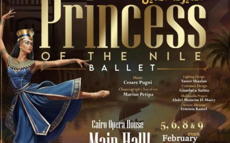 اكتشفوا أميرة النيل أحدث تحف باليه الأوبرا على المسرح الكبير