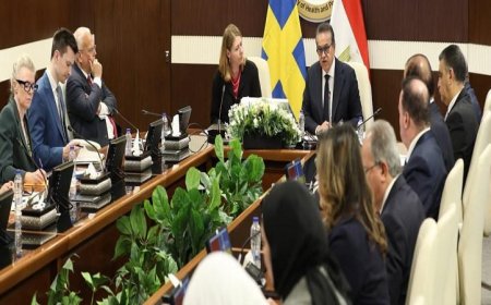 وزير الصحة يلتقي بوفد الشركات السويدية لبحث تعزيز الشراكات الاستراتيجية في القطاع الصحي