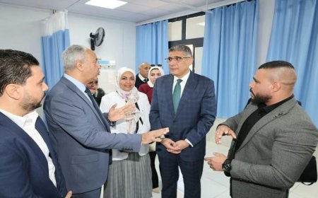 محافظ الجيزة يطلق خدمات مبنى العمليات المطوّر في مستشفى 6 أكتوبر المركزي