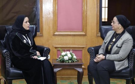 المستشارة أمل عمار تبحث مع ممثلة السعودية سبل تعزيز التعاون لدعم قضايا المرأة