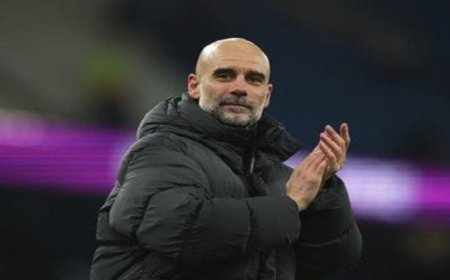 جوارديوالا يشيد بمستوى مرموش التهديفي ويعبر عن عدم فهمه لعدم مشاركة جيهي في نهائي كأس الرابطة