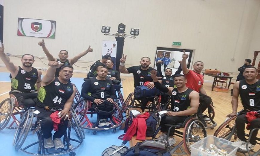 مصر تحقق فوزاً ساحقاً على سوريا 70-45 في بداية قوية بالبطولة العربية لكرة السلة للكراسي المتحركة