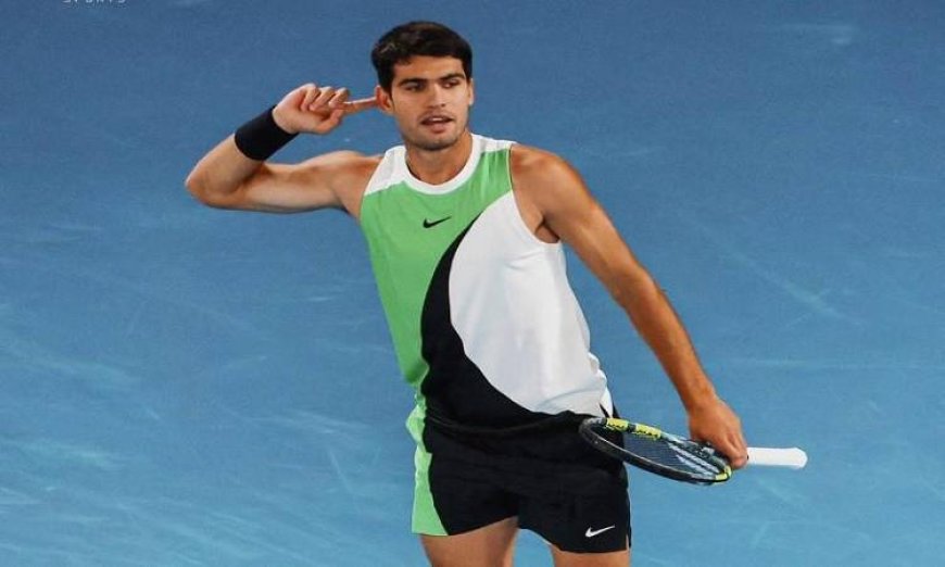 ألكاراز يتوج بلقب بطولة أستراليا المفتوحة للتنس ويحقق إنجازاً تاريخياً