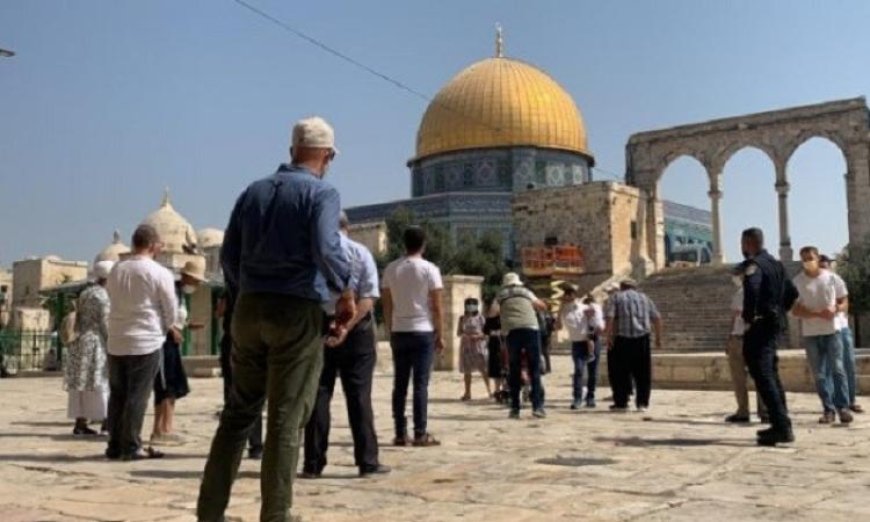 مستوطنون يطلقون مسار اقتحام جديد داخل المسجد الأقصى في انتهاك صارخ للمقدسات
