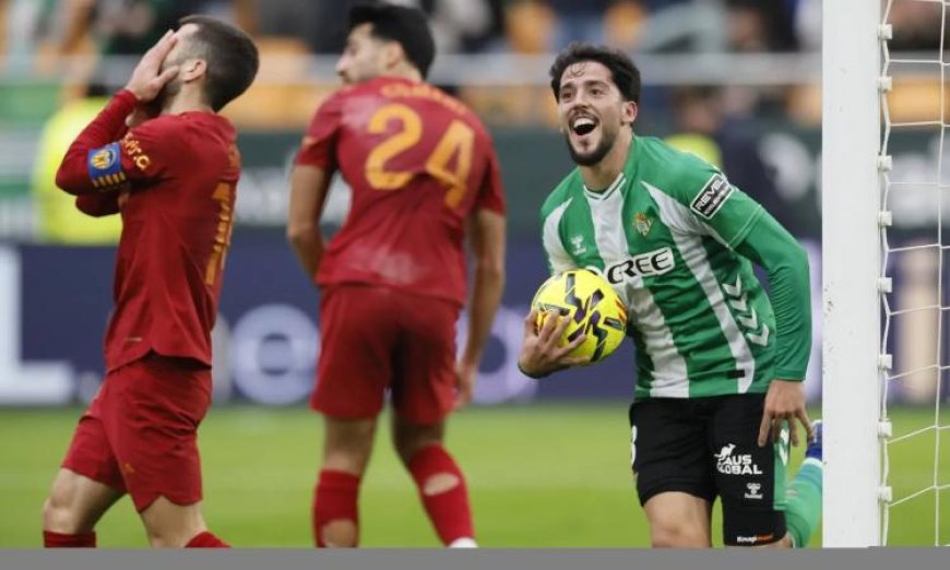 بيتيس يتجاوز فالنسيا بهدف قاتل لفورناليس في اللحظات الأخيرة