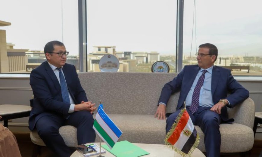 وزير الزراعة يلتقي سفير أوزبكستان في القاهرة لتعزيز التعاون الزراعي المشترك