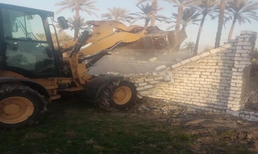 محافظ الفيوم يعلن عن إزالة 1806 حالات تعدي على أراضي الدولة في الزراعة والبناء