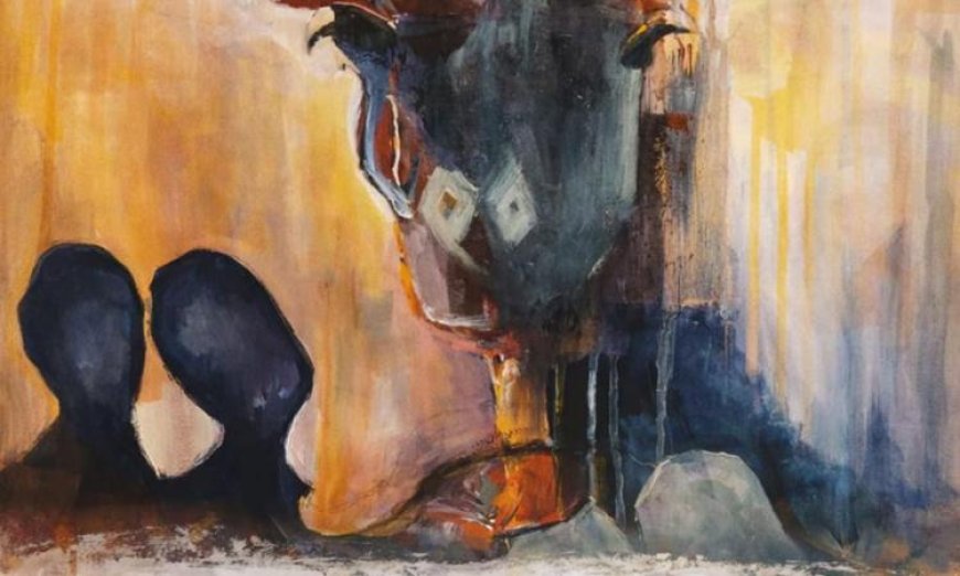 نائلة العربى تكشف عن تفاعل الجسد والفكر في معرضها المميز بالأوبرا