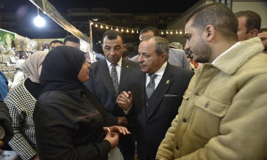 افتتاح معرض “أهلًا رمضان” في داون تاون حي العرب بمحافظة بورسعيد