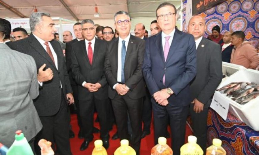 افتتاح معرض السلع الغذائية بالمتحف الزراعي بالجيزة بحضور وزيرا الزراعة والتموين