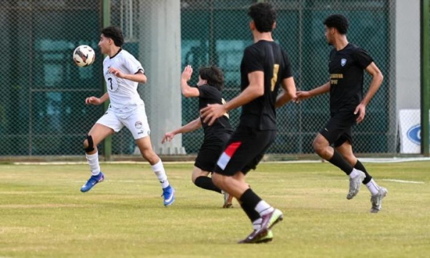 منتخب مصر تحت 2009 يحقق فوزًا ساحقًا على النصر للتصدير برباعية نظيفة