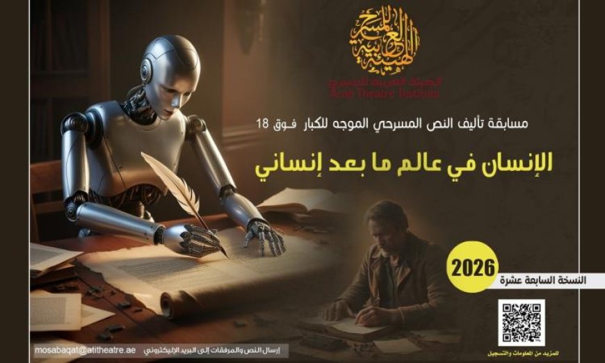 الهيئة العربية للمسرح تعلن عن مسابقة تأليف نصوص مسرحية للكبار لعام 2026