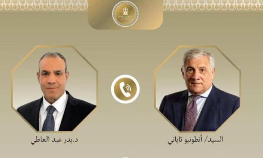 مصر تعزز جهودها لخفض التصعيد في المنطقة بحسب عبد العاطي