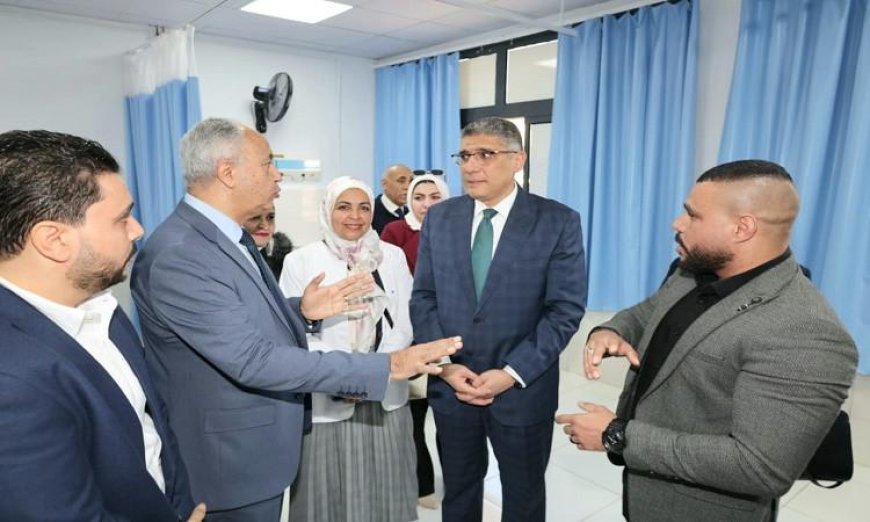 محافظ الجيزة يطلق خدمات مبنى العمليات المطوّر في مستشفى 6 أكتوبر المركزي