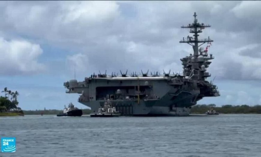 مقاتلة أمريكية تسقط طائرة مسيرة إيرانية قرب حاملة طائرات في بحر العرب