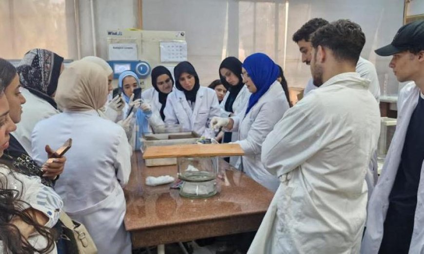 القومي للبحوث يختتم تدريب طلبة كلية تكنولوجيا العلوم الصحية التطبيقية بنجاح
