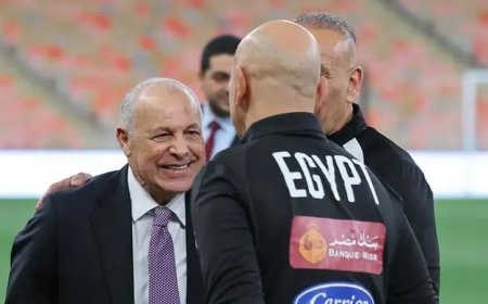 أبو ريدة يشيد بفوز المنتخب على السعودية ويشدد على أهمية مواجهة إسبانيا القادمة