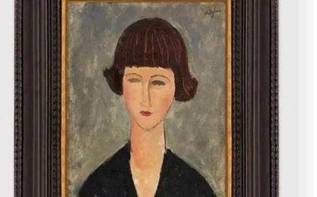 لوحة موديليانى النادرة للبيع في هونج كونج بسعر قياسي غير مسبوق