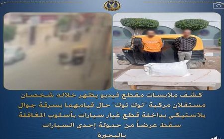 إلقاء القبض على عاطلين بمحافظة لسرقتهما جوال بلاستيكي يحوي قطع غيار سيارات بأسلوب المغافلة