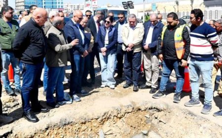 وزيرة الإسكان تواصل جهود ربط خط مياه الشرب الرئيسي في زهراء المعادي