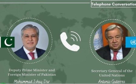 باكستان والأمم المتحدة تناقشان مستجدات الأوضاع في غرب آسيا