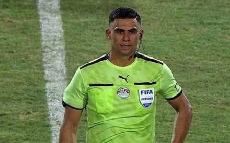 طاقم تحكيم مصري يُدير مواجهة إثيوبيا وساو تومي في تصفيات أمم أفريقيا 2023