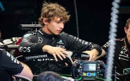 أنتونيلي يحقق انطلاقة قوية من المركز الأول في سباق جائزة اليابان الكبرى