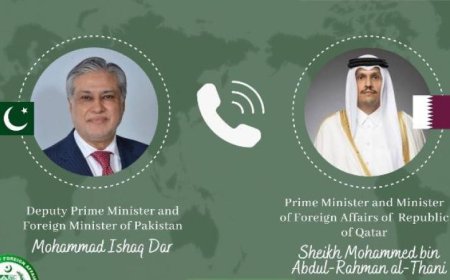 وزير الخارجية الباكستاني يتواصل مع نظيره القطري لمناقشة التطورات الإقليمية المهمة