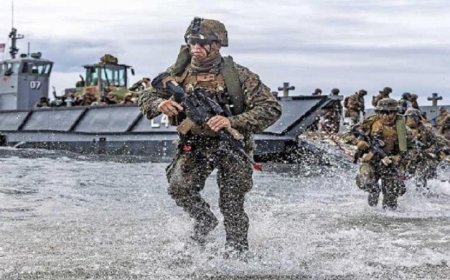 القيادة المركزية الأمريكية تعزز وجودها في الشرق الأوسط بوصول 3500 جندي من قوات المارينز