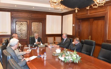 وزير الإنتاج الحربي يستعرض أحدث تقدم في تصنيع الطلمبات الغاطسة والمحركات الكهربائية