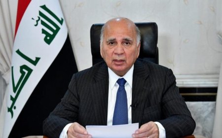 فؤاد حسين يؤكد التزام العراق باحترام سيادة الدول وتعزيز الأمن والاستقرار في المنطقة