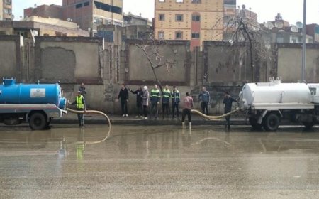 محافظ القليوبية يتفقد جهود شفط مياه الأمطار في مدن وأحياء المحافظة