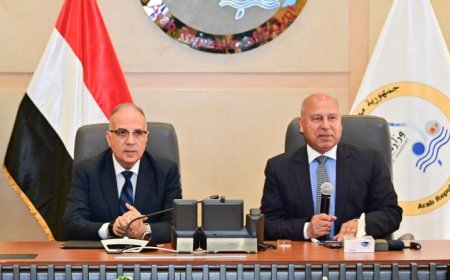 وزيرا النقل والري يتعاونان لتعزيز مشاريع الطرق والكباري والأنفاق وتحفيز العمل عليها