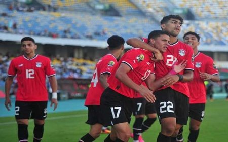 منتخب مصر يتعرض للهزيمة أمام المغرب في تصفيات أمم أفريقيا للناشئين بهدفين