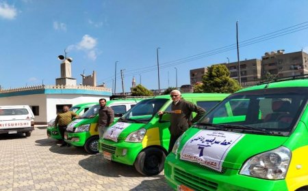 انطلاق المرحلة الأولى من خطوط السرفيس الجديدة في مركز ومدينة قويسنا