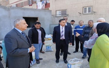 محافظ القليوبية يزور مشروع مكتبة مصر العامة في حي غرب شبرا الخيمة