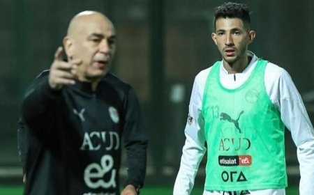 أحمد فتوح يستعد للتألق في مواجهة يمال خلال معسكر منتخب مصر