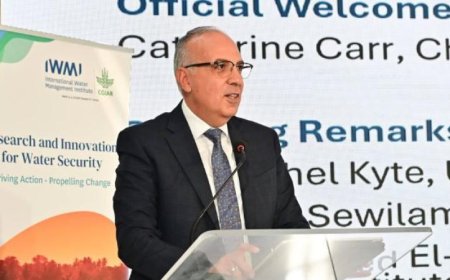 وزير الري يبرز إنجازات مشروع المرونة المائية في الحفل الختامي بالسفارة البريطانية