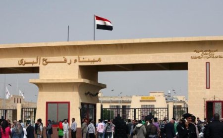 مباشر دفعة جديدة من العائدين الفلسطينيين تصل إلى ميناء رفح البرى في قطاع غزة