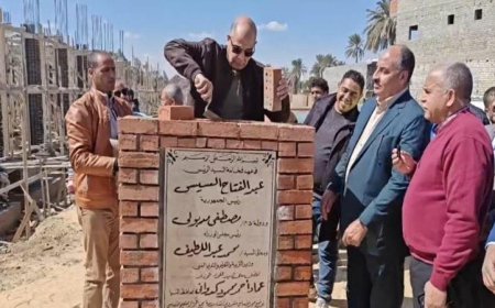 محافظ المنيا يعلن عن تطوير تعليمي كبير بوضع حجر أساس وافتتاح 16 مؤسسة تعليمية جديدة