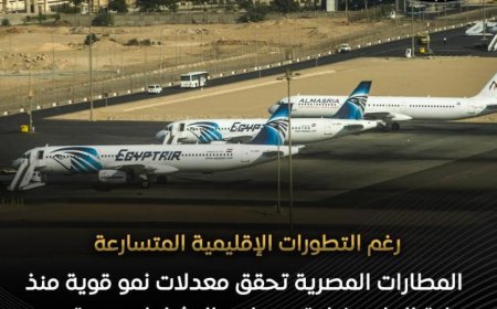 مجلس الوزراء يكشف عن تفاصيل حركة الركاب في المطارات المصرية وكيفية تحسينها