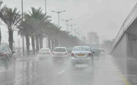 الأرصاد تحذر من طقس بارد وفرص هطول الأمطار مساء الثلاثاء