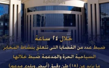 ضبط 18 طن من الدقيق في حملات رقابية تموينية خلال 24 ساعة