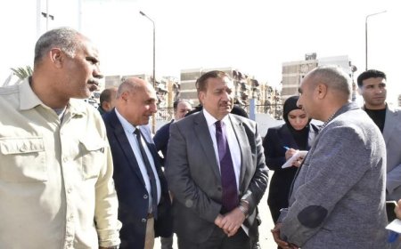 محافظ بورسعيد يقرر خصم مليون جنيه من شركة النظافة بسبب تدني مستوى الخدمات